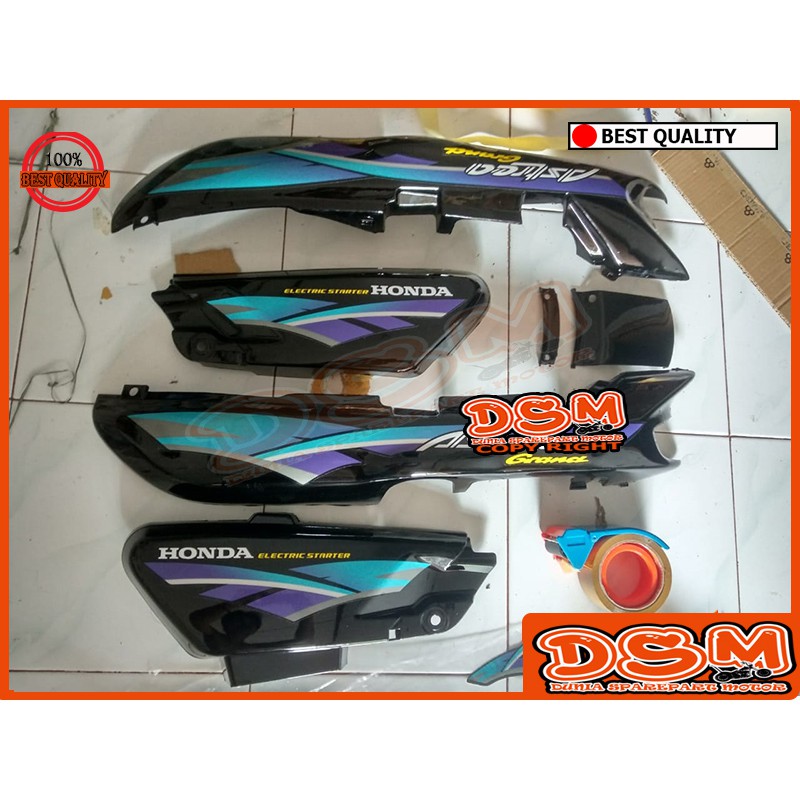 COVER BODY ASTREA GRAND / COVER ASTREA GRAND STRIPING BIRU