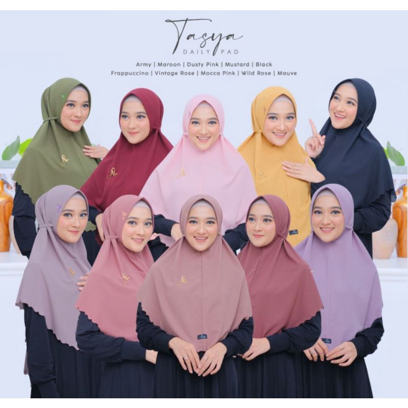 HIJAB INSTAN DAILY TASYA PED By.Azamka