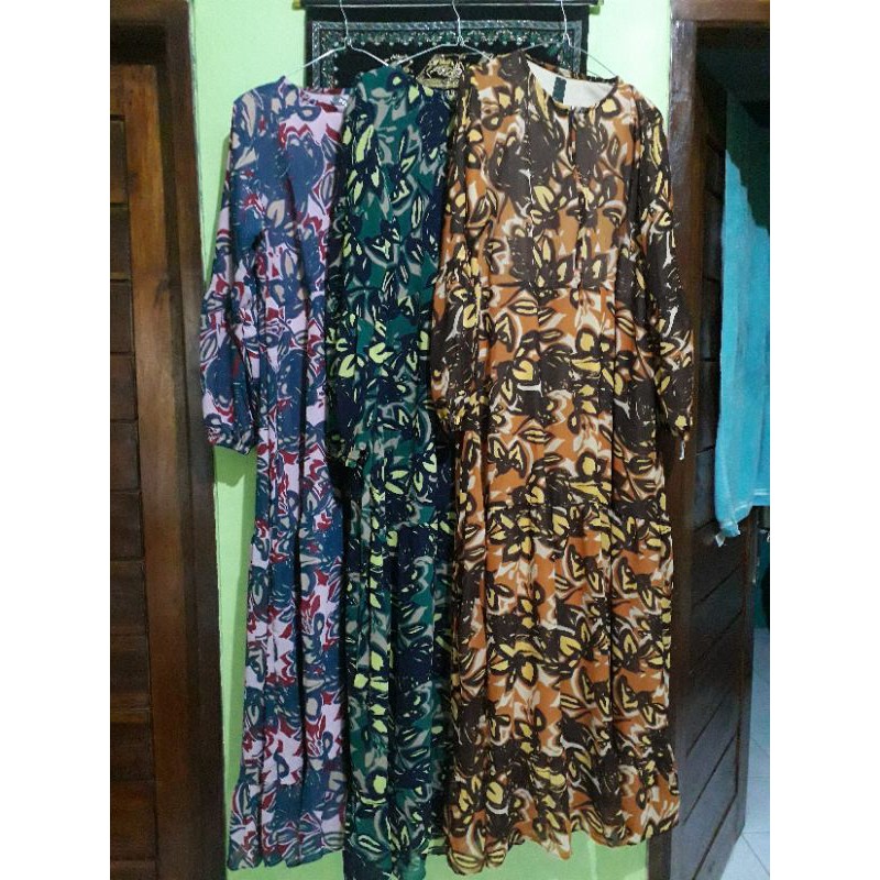 gamis ceruty printing