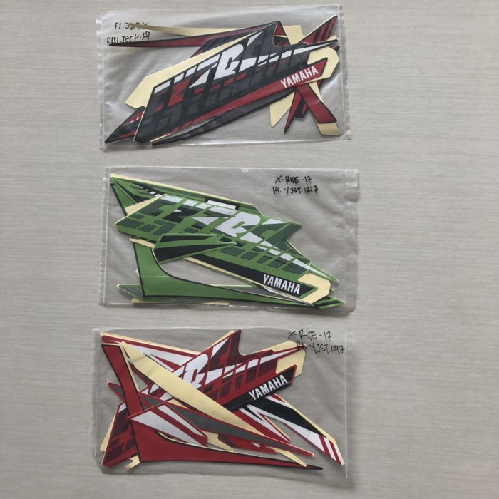 STRIPPING Striping/Sticker/Stiker/Polet Motor YAMAHA X-Ride XRIDE 2017