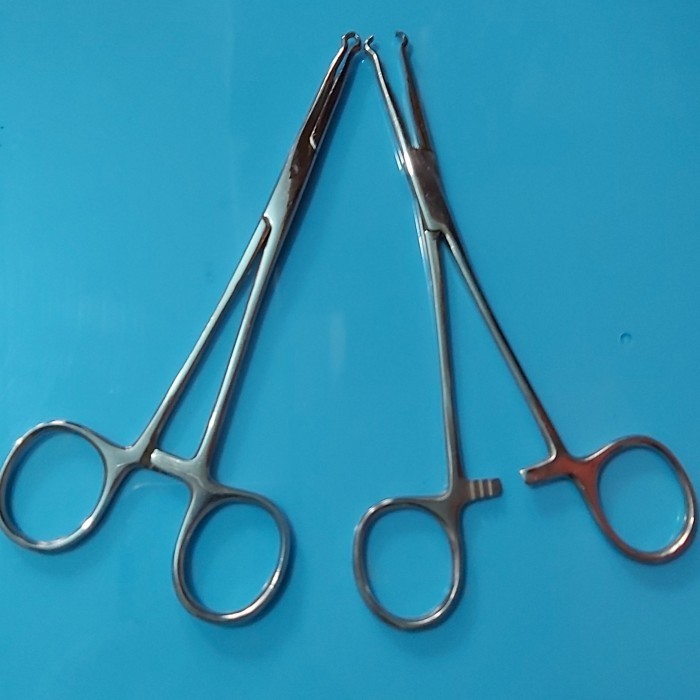 Klem U 14cm. Klem-U 14 cm. U-Clamp. U Clamp. Implant Klem 14cm. Implan Klem. Fixing Klem l