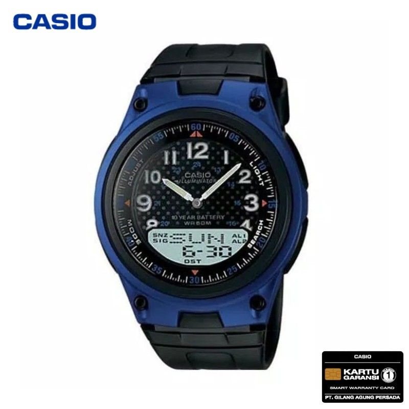 JAM TANGAN PRIA CASIO AW-80-2B ORIGINAL