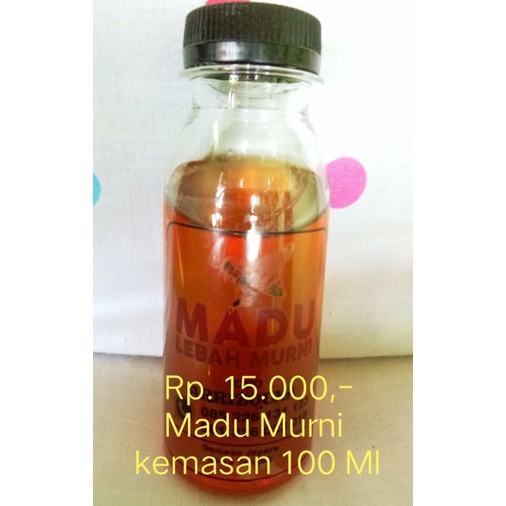 

Madu lebah murni multifera ASLI 100%