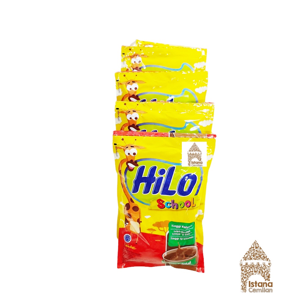 Hilo School Susu Cokelat / Strawberry (isi 10 pcs) Hi Lo