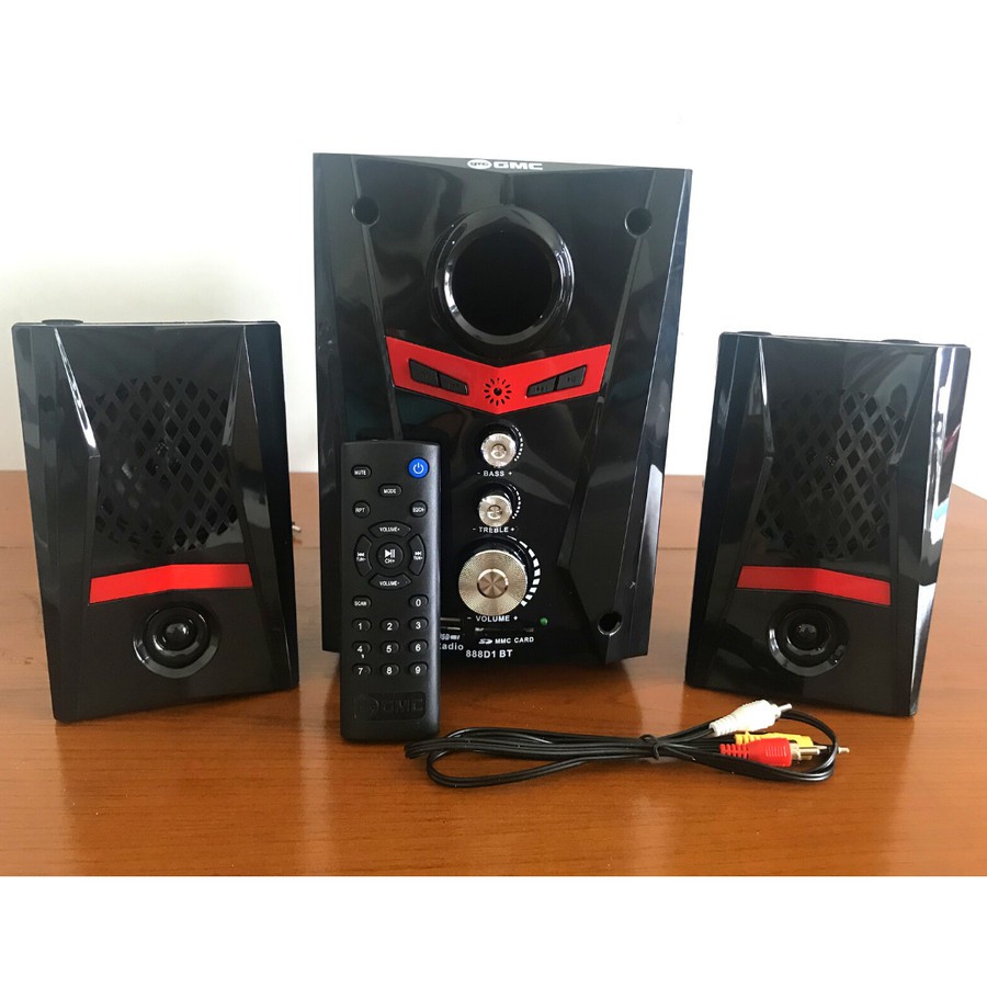 Speaker Aktif GMC Multimedia 888 D1 Bluetooth