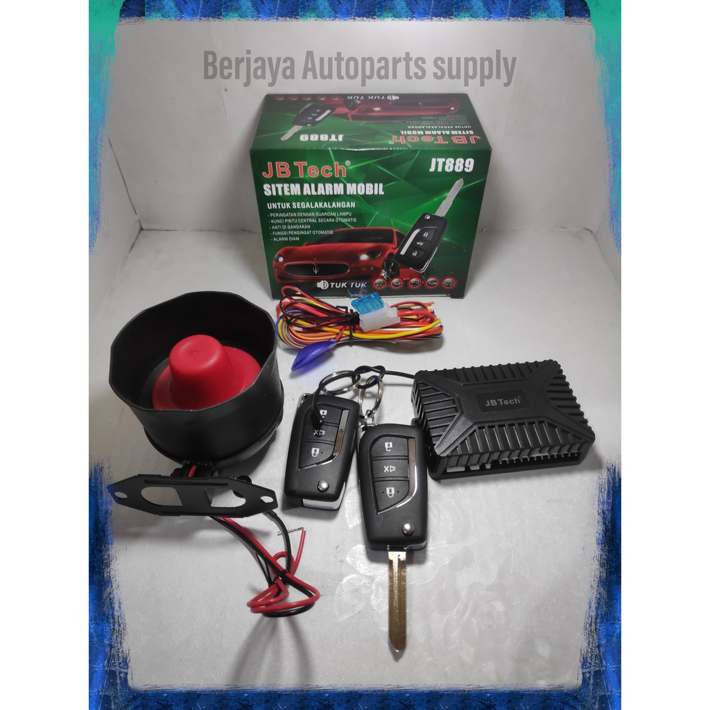 ALARM MOBIL UNIVERSAL MODEL KUNCI LIPAT - FLIPKEY - FLIP KEY INNOVA