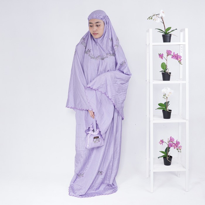 Mukena Dewasa Bordir Warna Dan Motif Random