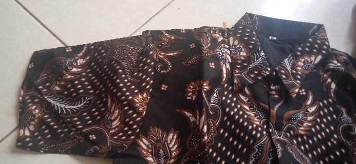 Lintang Kenongo Irengan Kemeja Batik Pria Panjang Full Furing By Ukail Batik