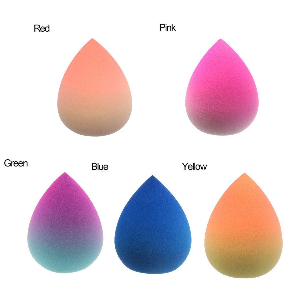 Spons Bentuk Telur Nanas Warna Gradasi Untuk Makeup