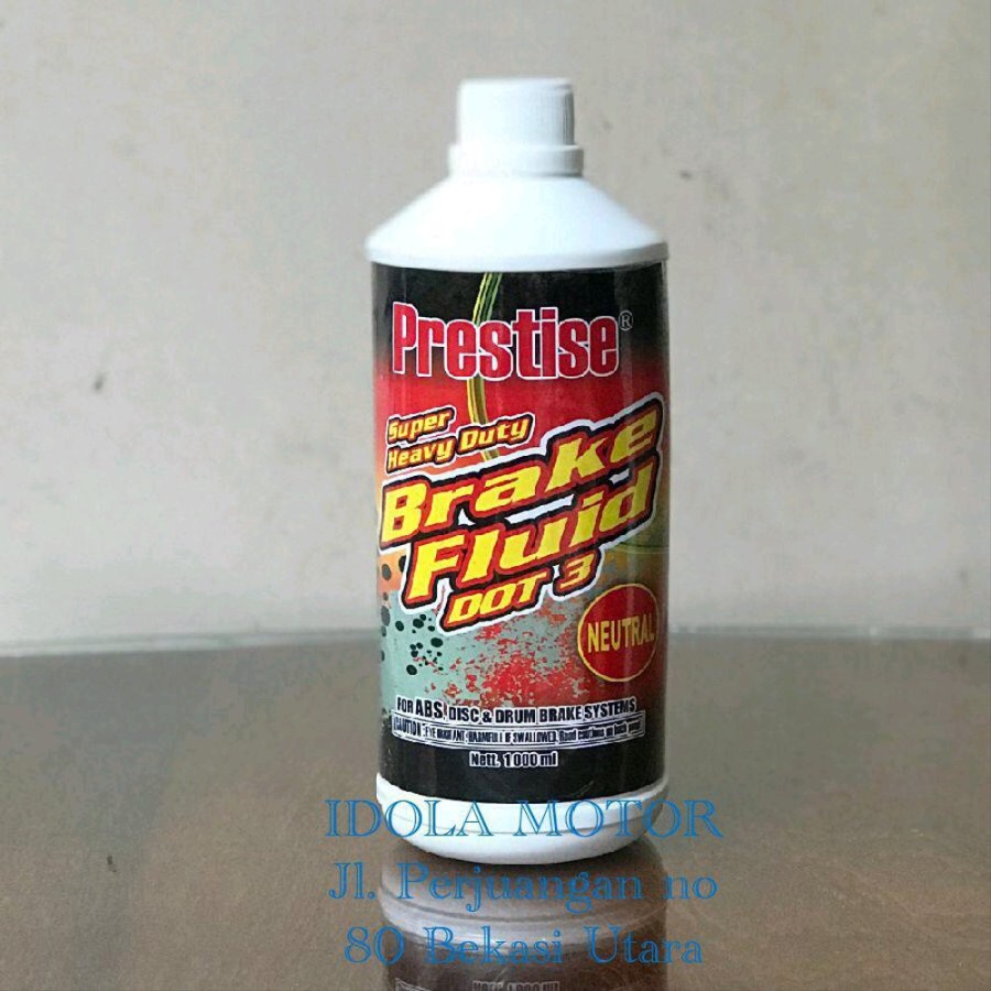 Brake Fluid Minyak Rem Dot 3 Bening Prestise 1Liter