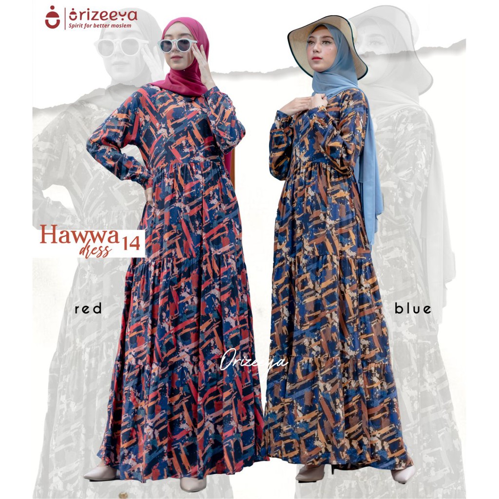 gamis wanita kekinian murah 2020 orizeeya hawwa dress 14