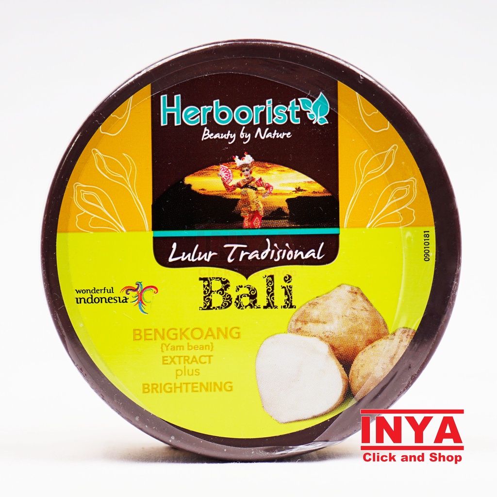 HERBORIST LULUR TRADISIONAL BALI BENGKOANG YAM BEAN EXTRACT 100gr