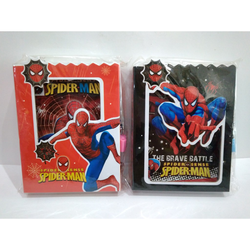 

Diary Kunci 64K-006 Spidermen