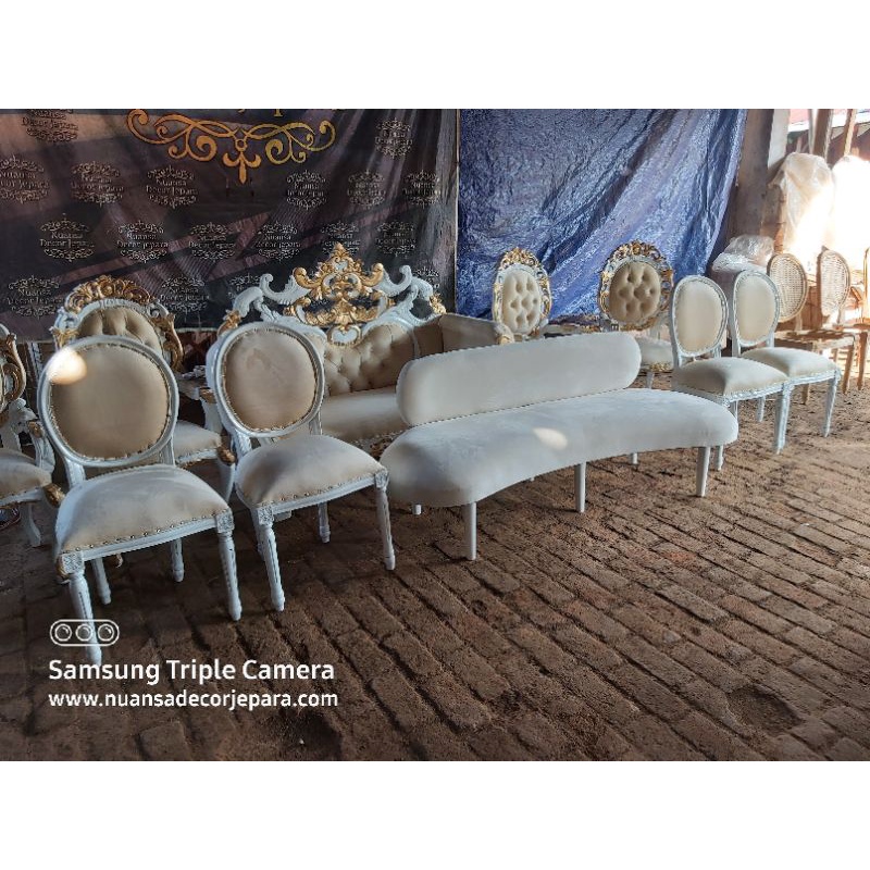 kursi pelaminan retro/kursi pelaminan/kursi retro/kursi pelaminan jepara