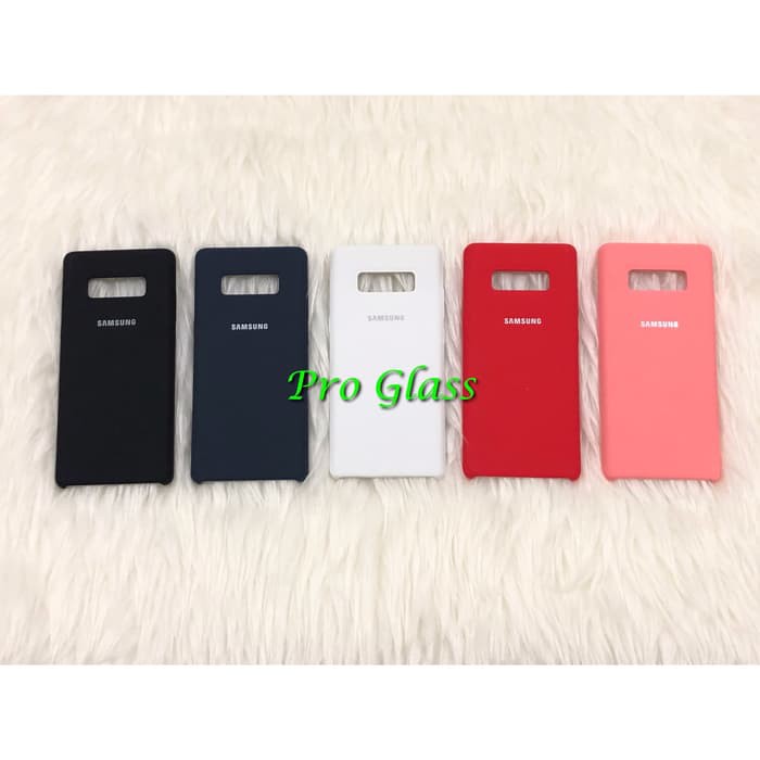 C201 Samsung Note 8 Original Samsung Silicon Leather Case Silicone