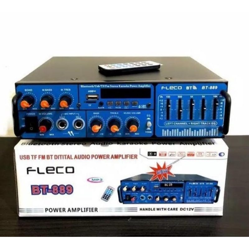 POWER AMPLIFIER BLUETOOTH FLECO BT-889 / POWER AMPLIFIER BLUETOOTH STEREO BT-889/ SC-111