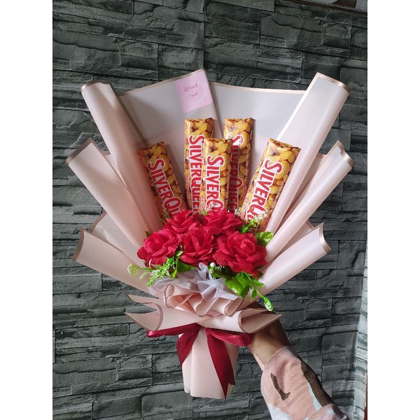 Bouquet Custom Bahan Cellophane KHUSUS GOJEK