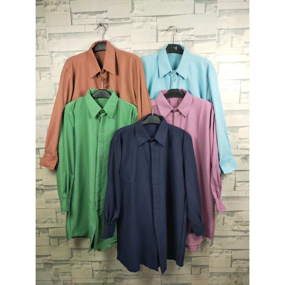 Tunik Muslim / Atasan Muslimah / Tunik Wanita Murah / Atasan Wanita Terbaru/ Zalora Tunik