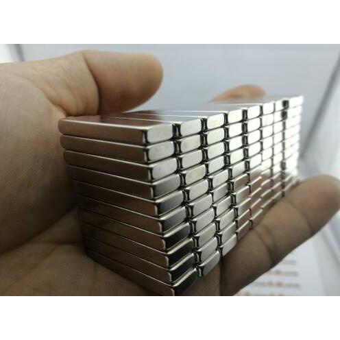 Kualitas Terbaik] Magnet Kotak Batang Neodymium Super Kuat Keemasan
