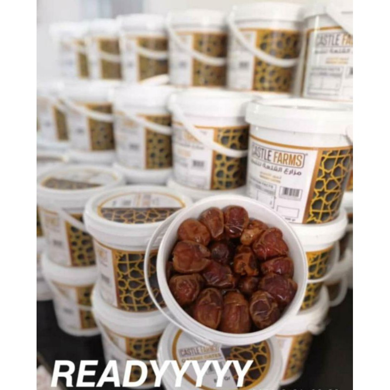 

Kurma Sukari Ember 850 gr / Sukari Castle Farm