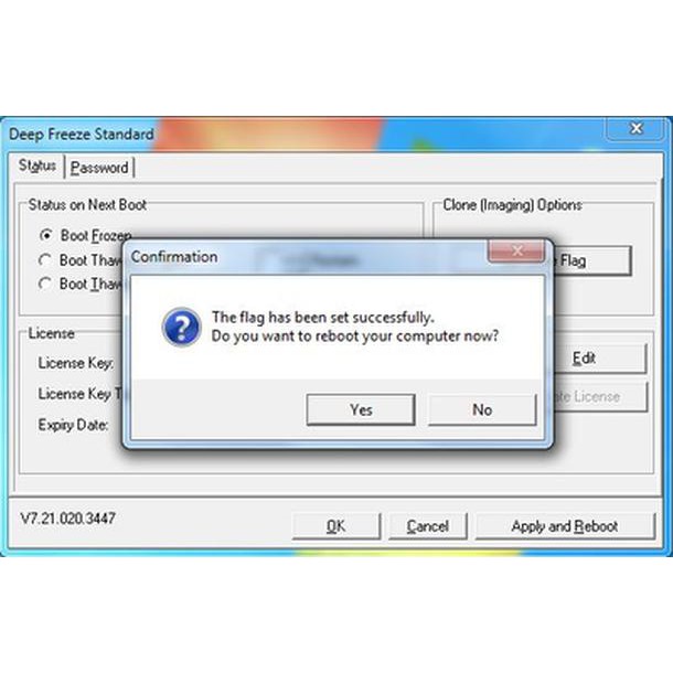 Deep Freeze Standard 8 30 020 4627 Final Full Version Plus Serial Key Shopee Indonesia