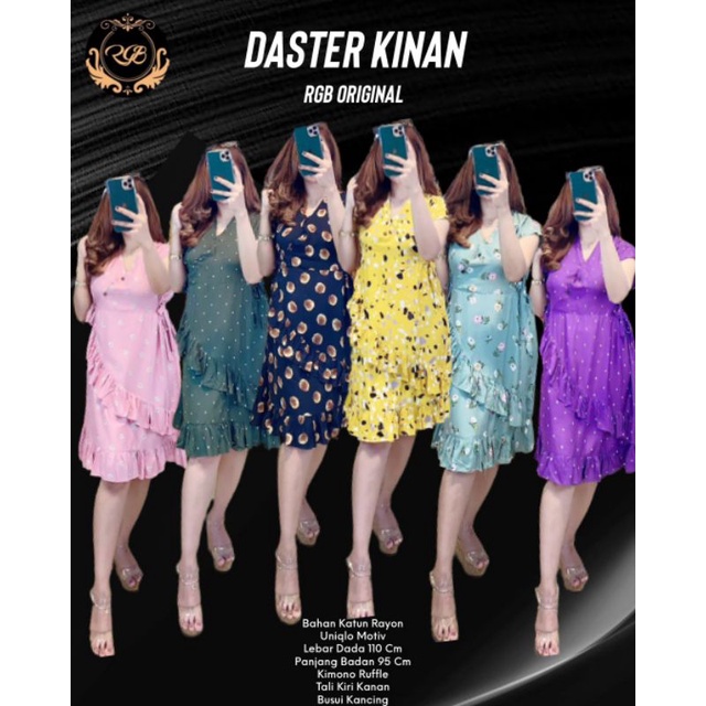 Daster Kinan RGB / kinan dress by rgb original kimono dress homeydress viral