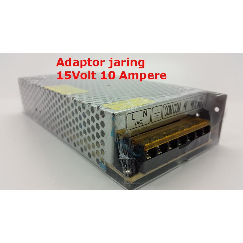 Adaptor jaring 15v 10A / 15 volt 10 ampere