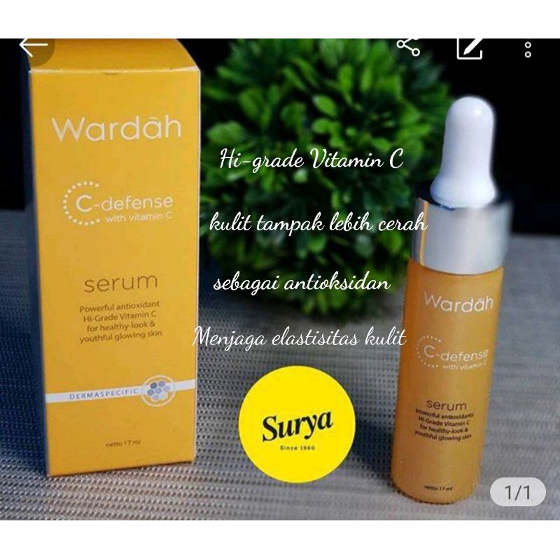 Serum Wardah C Defense with vitamin C