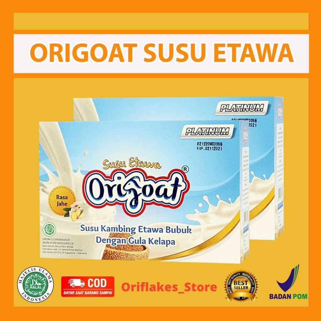 

Origoat Jahe Susu Etawa Premium