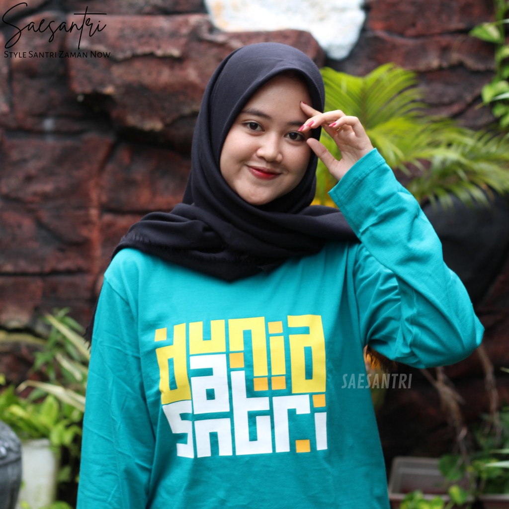 Kaos Santri Salafy Putri Dan Putra Dunia Santri