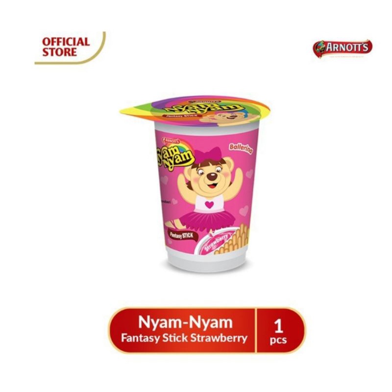 

nyam nyam fantasy stick strawberry 25gr