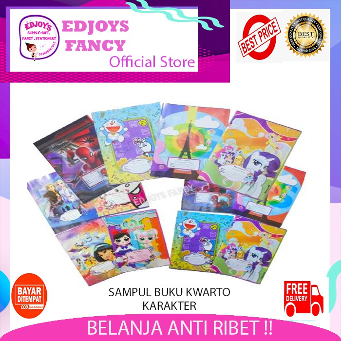 

Sampul buku karakter disney kwarto