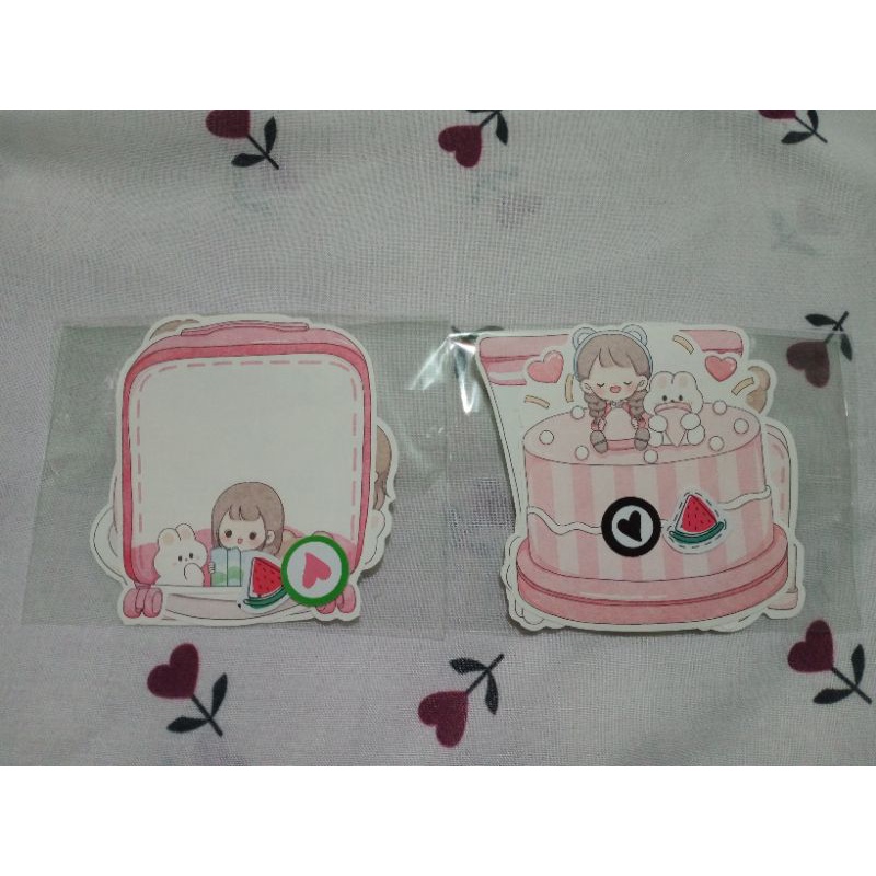 

Chibi pastel memo isi 3pcs (free stiker)