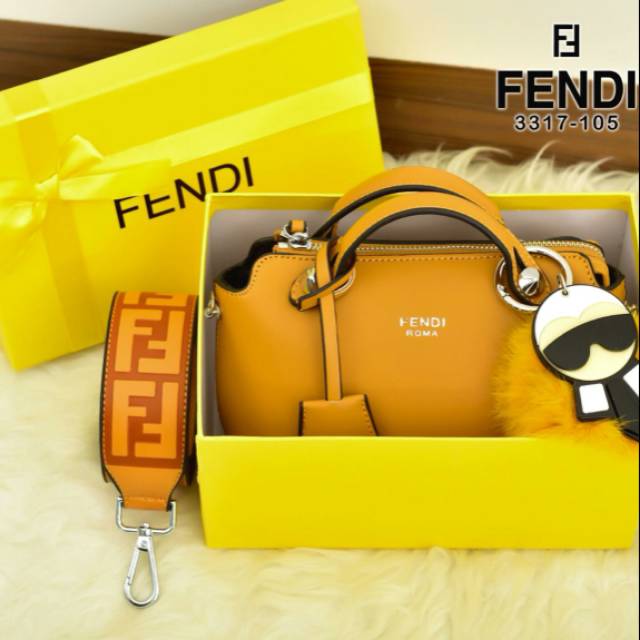 Fendi Boston By The Way mini Carlito 3317-105# Free Box