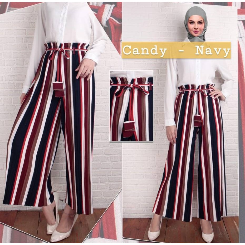 Kulot plisket salur/ kulot plisket jumbo/ kulot plisket murah/ plisket fashion wanita