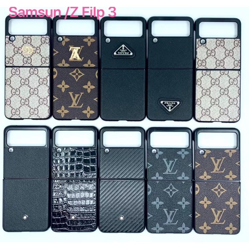 Lv Galaxy Z Flip 3 4 5 5G Case coque hulleLuxury designer samsung