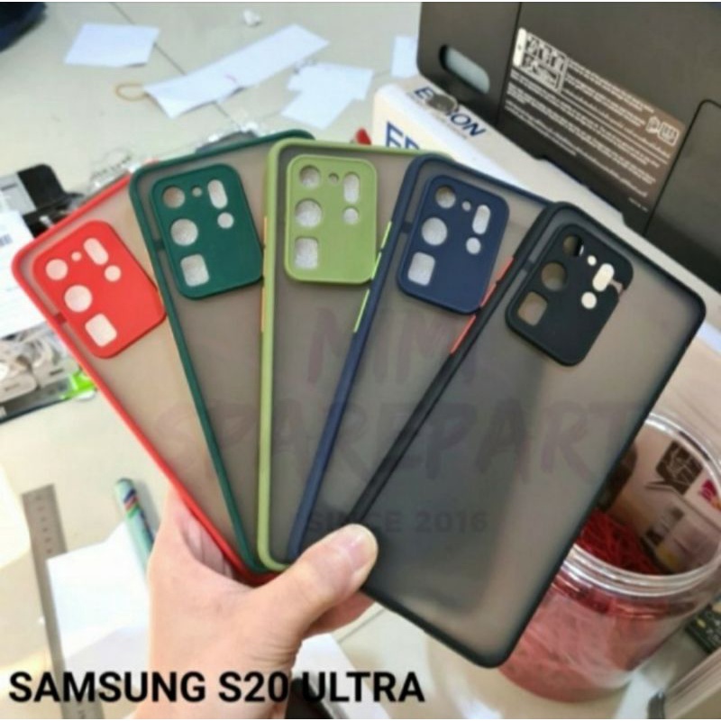 Samsung S20 S20 Plus S20 Ultra case fuze dove doff matte colour warna