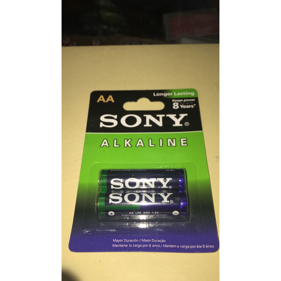Battery SONY Alkaline  AA isi 2