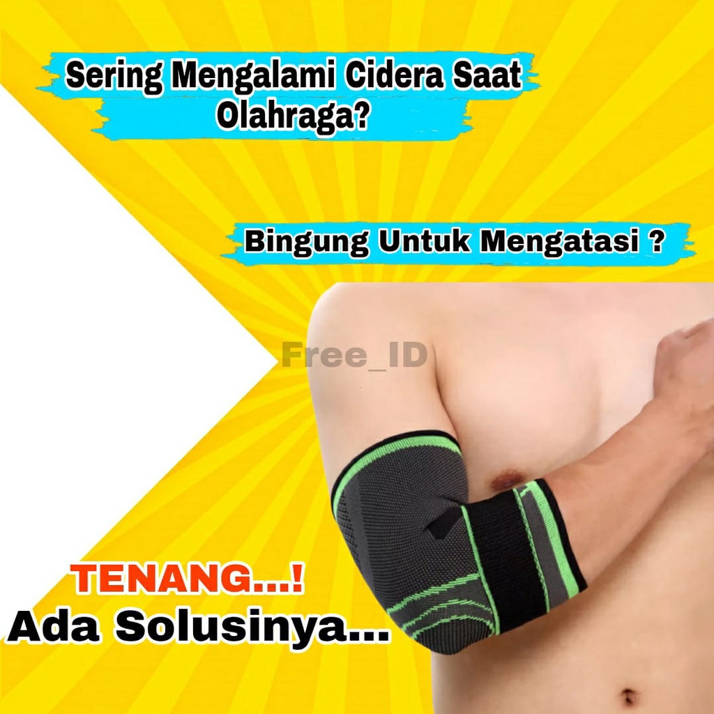 Deker Lutut Pelindung Lutut Olahraga Deker Tangan Siku Pengaman Dekker Olahraga Anti Cidera