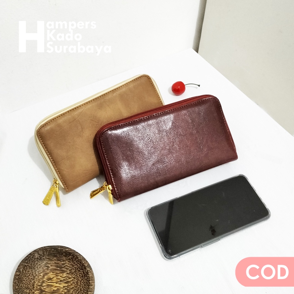 Dompet wanita Purse Remaja Dompet panjang besar Kulit Sintetis dompet Hp Dan Uang Dompet korea