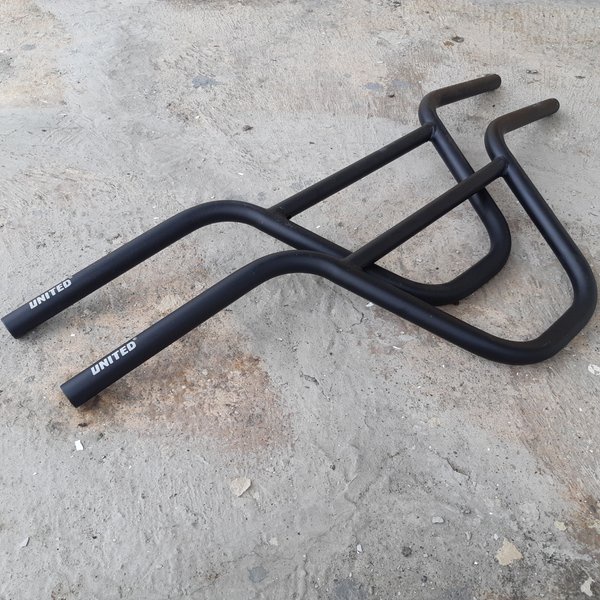 stang BMX United Rise 21 cm Panjang 74 cm Black - sepeda BMX Race Street hi ten - super tebal tinggi