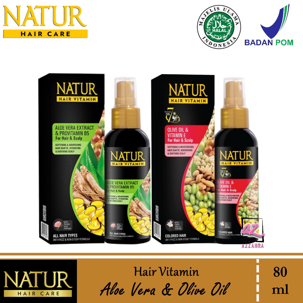 NATUR Hair Care Series | Shampoo | Conditioner | Hair Tonic | Hair Mask | Hair Vitamin