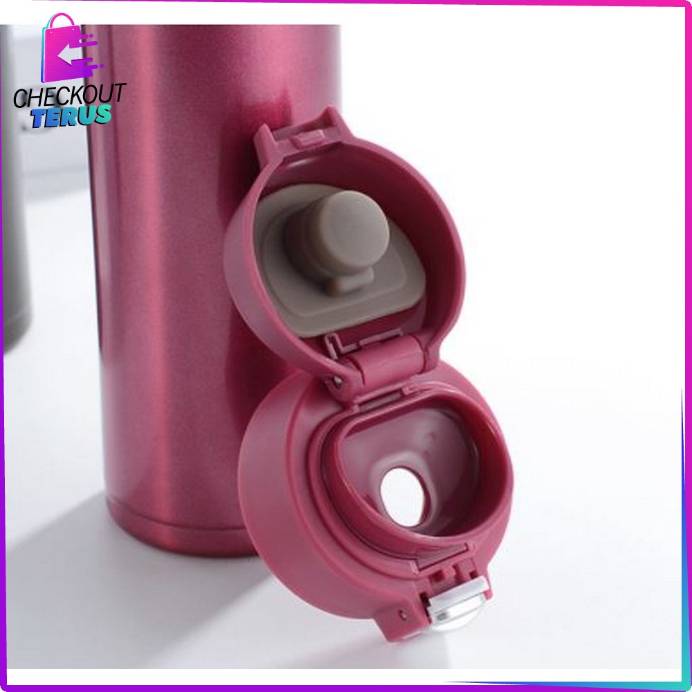 CT C310 Termos Air Panas Termos Stainless 500ml Perlengkapan Air Minum Thermos Air Panas Polos Vacuum Flask