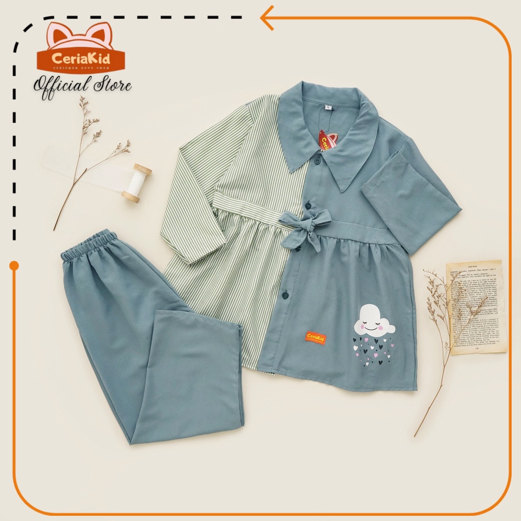 [Ceriakid] Baju Anak Perempuan Setelan Hikaru 1 - 9 tahun