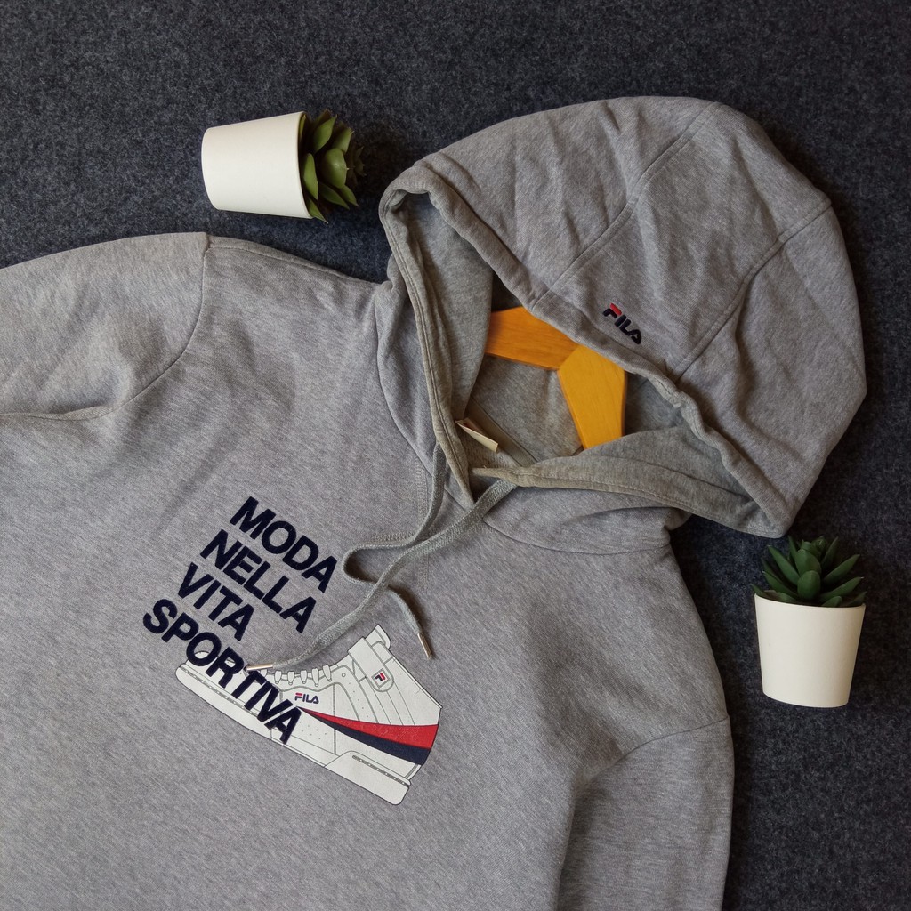 Jaket Hoodie Second Fila