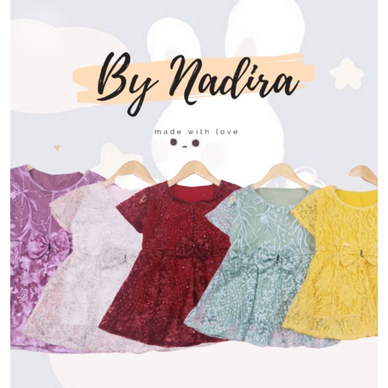 Baju Anak Pesta / Baju Anak Brukat / Dress Brukat XS, S, M