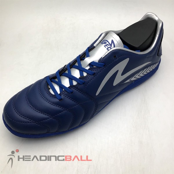 Sepatu Futsal Specs Original Azteca IN Navy Silver 401174 BNIB