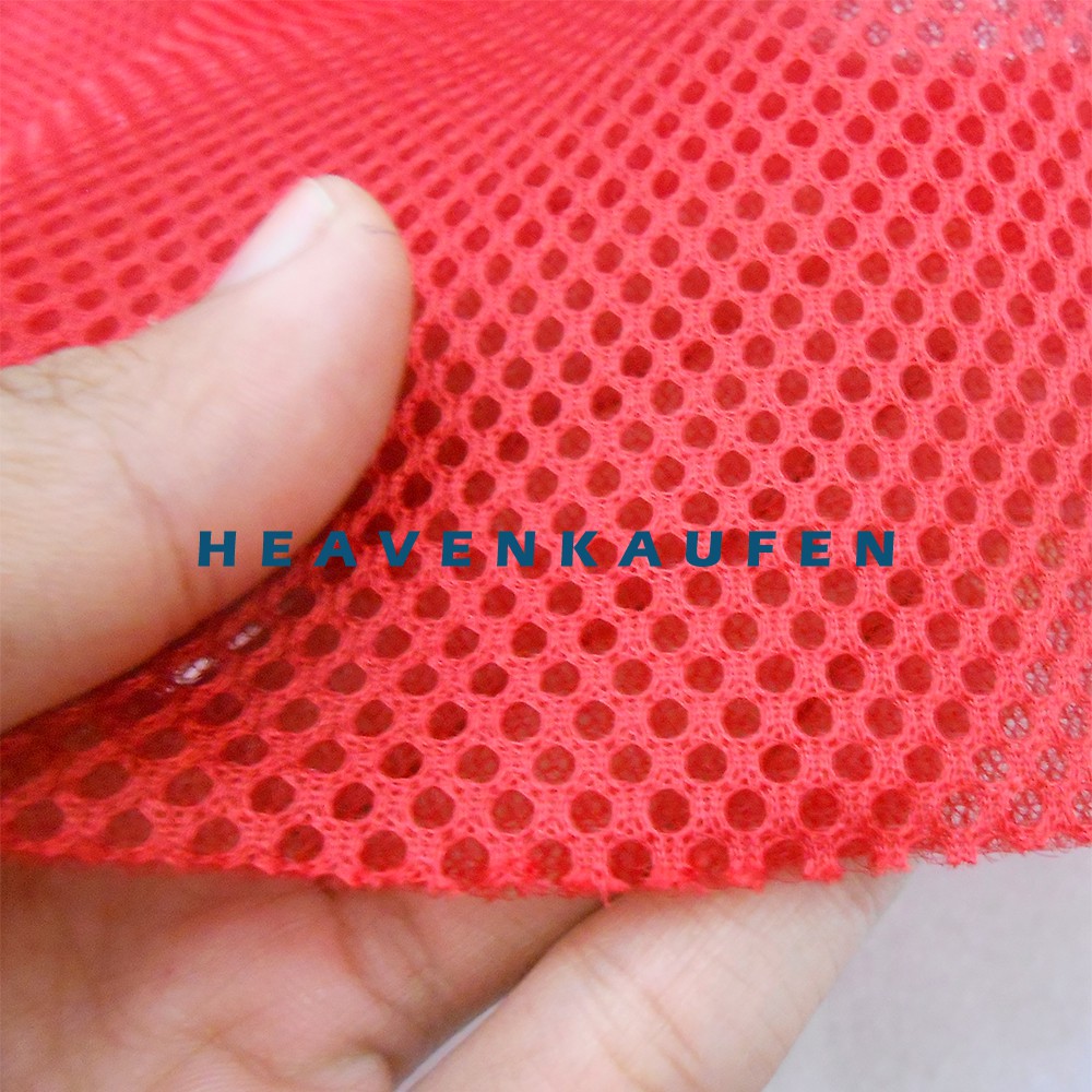 Jaring Busa Mesh (Double Mesh-Sandwich Mesh) Merah