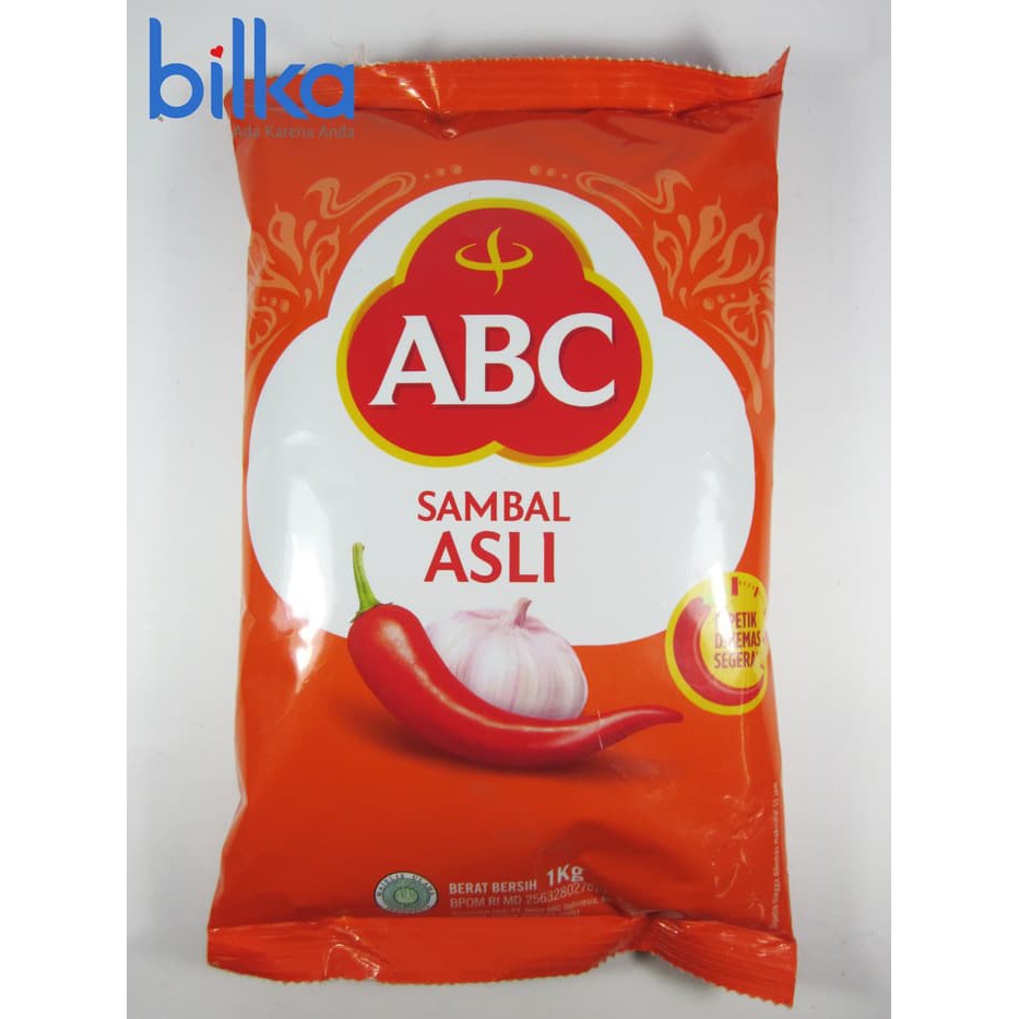 Abc Saus Sambal Asli 1kg Shopee Indonesia