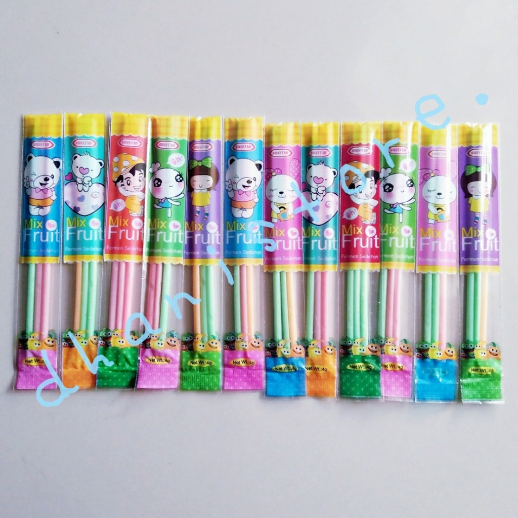 Sweet Me - Mix Fruit (1pcs) Permen Sedotan (ECER)